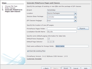 Wizard Pager Customizations, Search Label Artifacts &amp; Library Version Info